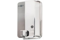 Dozator sapun lichid sau dezinfectant gel, model Evo, otel inox lucios 